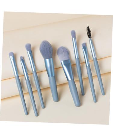 Baluue 8pcs Powder Brush Face Makeup Brushes Makeup Face Cosmetics Brush Kit Cosmetic Face Blue - Buy Online on GoSupps.com