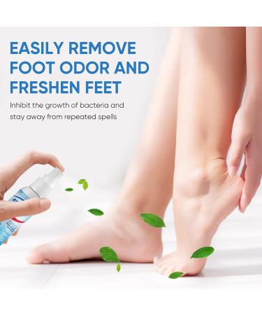 Athlete's Foot Spray 30ml - Easy Treatment for Foot Fungus - Blue - Buy Online on GoSupps.com