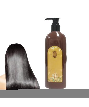 Shampooing Colorant - Shampooing Colorant pour Cheveux Blancs - Nourrissant Parfum 300ml pour Femmes Adultes S niors Usage Quotidien Maison Voyage Noir naturel