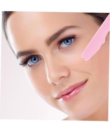 Balacoo 4pcs Silicone Beauty Ruler Makeup Brishes Lip Line Stencil Silicone Eyebrow Aid Wash Bag Travel Girl - Buy Online on GoSupps.com