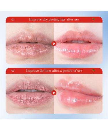 Strawberry Lip Scrub Exfoliator - Natural Lip Exfoliator Scrub for Hydration and Softening Diminishes Lip Lines Brightens and Softens Lips 20g - Perfect Lip Care Treatment - Buy Online on GoSupps.com
