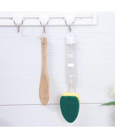 Joyola Plaster Sponge Dish Sponge with Handle - Kitchen Sink Cleaning Brush Set with 1 Dishwash & 9 Replacement Heads for Effective Wall Cleaning - Buy Online on GoSupps.com