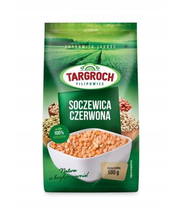 TARGROCHFIL Lentils with red grains 500g Targroch