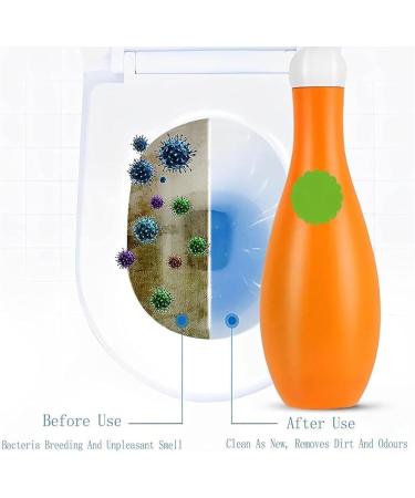 Bowling Blue Bubble Toilet Bowl Cleaner Automatic Long-Lasting Toilet Bowl Cleaner in Bottle Toilet Fresheners Drop In Tank Toilet Bowl Cleaner Dirt Remover For Bathrooms Toilets (1pcs) - Buy Online on GoSupps.com