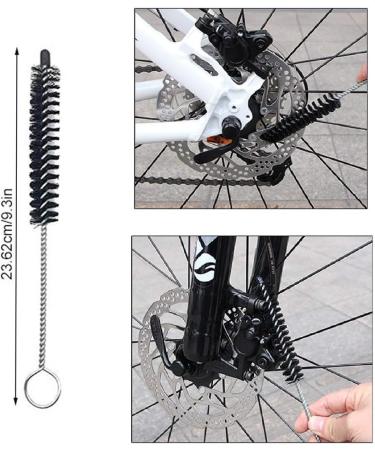 8 Piece Bike Cleaning Tools Set - Mountain, Road, City, BMX, Folding Bike - Chain/Crank/Sprocket/Tire Corner Rust/Dirt Cleaner Kit - Durable & Practical - Buy Online on GoSupps.com