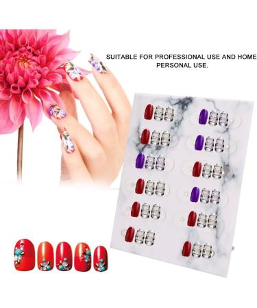 Nail Art Showing Holder Acrylic False Nail Display Stand Plate Detachable Color Card Display Board(01) As Pictures Shown - Buy Online on GoSupps.com