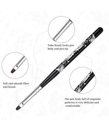 BQAN 4PCS Cuticle Nail Cleaning Brush Set for Acrylic UV Nail Extensions - Buy Online on GoSupps.com