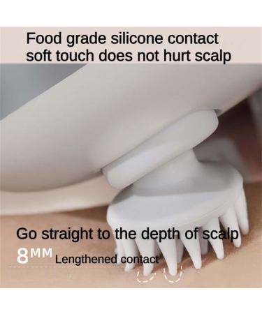 Eunmsi Scalphero: Smart Electric Scalp Massager with Red Light for Hair Growth - Waterproof & Portable Head Massager - Buy Online on GoSupps.com