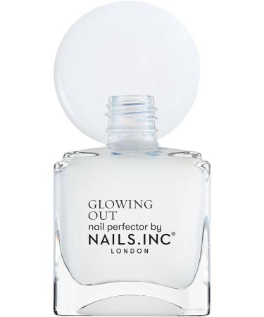 Nails.INC Time To Glow Glow-Enhancing Nail Perfector Polish Glowing White 14 ml (Pack of 1) - Buy Online on GoSupps.com
