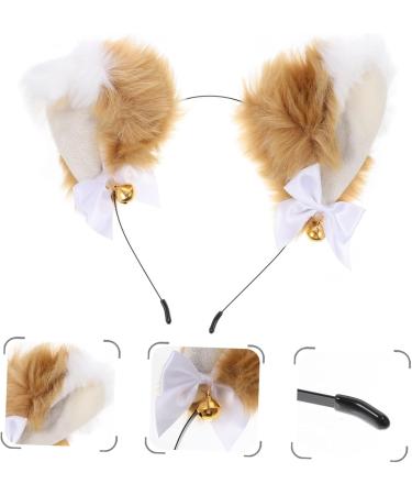 VINTORKY Cat Ear Bell Headband Party Hairband Cosplay Hair Hoop Ear Headband Animal Hair Hoop Hair Accessory for Party Ear Hair Hoop Party Headdress Party Hair Hoop Plush Hair Ear Hairband - Buy Online on GoSupps.com