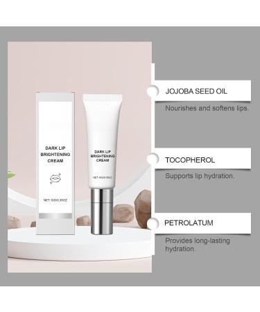 Dark Lip Brightening Cream Moisturizing Treatment for Sensitive Skin Daily Repair 0.35 oz - Buy Online on GoSupps.com