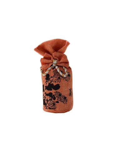 Auto-bamboo charcoal bag Pflaum orchid bamboo and chrysanthemums active carbon bag in addition to the formaldehyde-auto-deodorant wooden coal bag orange one size orange one size