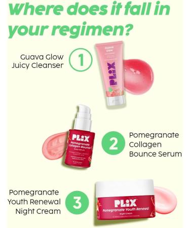 PLIX - THE PLANT FIX Collagen Bounce Serum 30ml and 1.20% Retinol Night Cream 50g with Bakuchi Oil | Anti Ageing Combo For Reducing Fine Lines & Wrinkles Vegan Collagen Booster for Plump Skin - Buy Online on GoSupps.com