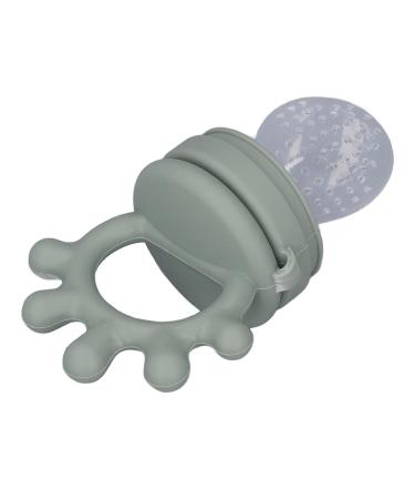 Buy Baby Fruit Feeder - Silicone Washable Teething Toy for Meat | Olive Green - International Shipping Available - Buy Online on GoSupps.com