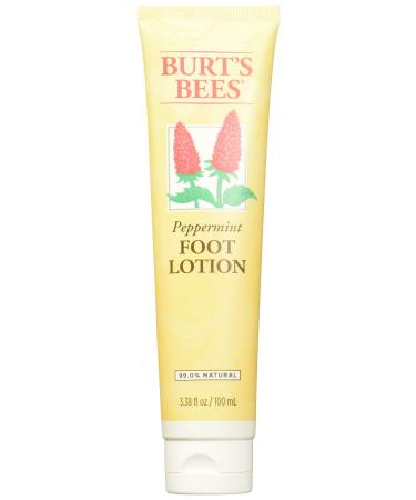 Burt's Bees Peppermint Foot Lotion 3.38 Ounces