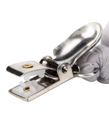 Buy Baby Schnuller Clip Chain - 4PC Cotton Pacifier Holder with Stainless Steel Duck Beak Clip for International Shipping - Buy Online on GoSupps.com