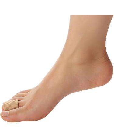 Softior 4 Pack Toe Protector Sleeves with Gel Lining - Hammertoe, Corn, Blister Relief - Buy Online on GoSupps.com