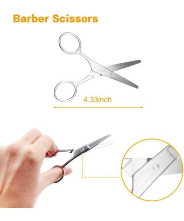Beard Kit for Men Grooming & Care W/Beard Wash/Shampoo Beard Shaping Tool Beard Oil Beard Balm Leave-in Conditioner Beard Comb Beard Brush Scissor Valentines Day Gifts for Him/Boyfriend/Husband - Buy Online on GoSupps.com