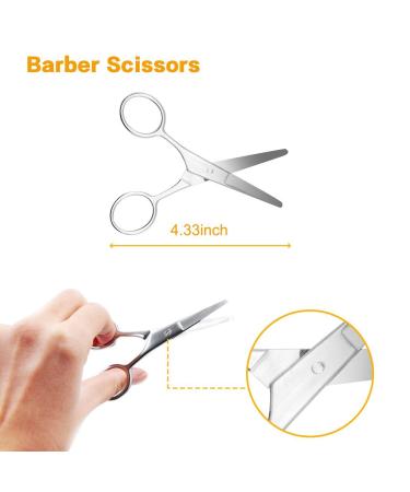 Men's Beard Grooming Kit - Wash, Oil, Balm, Comb, Brush, Scissor - 100% Pure & Organic - Buy Online on GoSupps.com