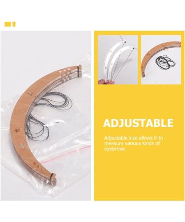 Gogogmee 1 set Shape Measuring Ruler Shaping Measure Tool Horizontal Eyebrow Line Mapping Shaper Bow Level - Buy Online on GoSupps.com