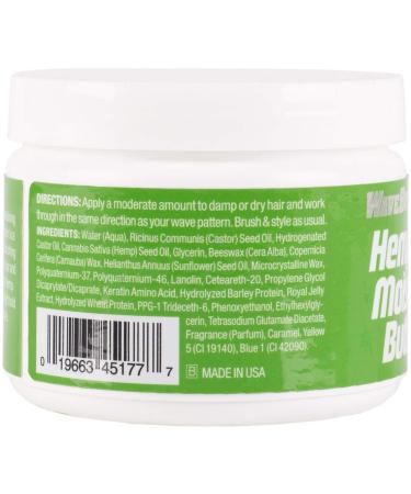 WaveBuilder Hemp Moisture Butter 5.1oz - Deep Hydration for All Hair Types | International Shipping Available - Buy Online on GoSupps.com