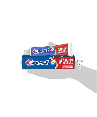 Crest Cavity Protection Toothpaste Regular 8.2 Ounce (Pack of 2) - Buy Online on GoSupps.com