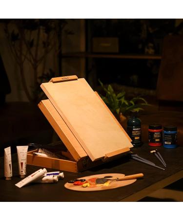 MEEDEN 9x12 Inch Wood Canvas Panels - 5 Pack of Birch Wood Painting Boards for Mixed Media Art - 3/4'' Deep Cradled Panels for Acrylics, Oils, and More - Buy Online on GoSupps.com