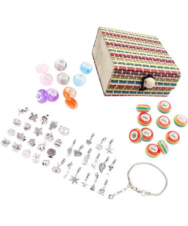 Abaodam 2 Sets Handmade Bracelet Antique Jewelry DIY Bracelet Charms DIY Bracelet Accessories Heart Jewelry Charm Bracelet Making Kit Jewelry Making Supplies Bracelet Material - Buy Online on GoSupps.com