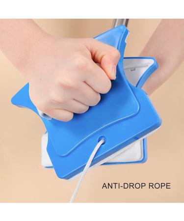 LTLJX Double-Side Magnetic Glass Cleaner with 360 Degree Rotation Head and Stainless Steel Extension Pole Home Cleaning Wiper for High-Rise Windows 5-36cm Green - Buy Online on GoSupps.com