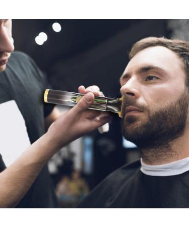 T9 Hair Trimmer Rechargeable Embossed Beard Trimmer for Men Rechargeable Barbershop Boldheaded Hair T-Blade Hair with 4 Guide Comb Fovolat -Silver Black - Buy Online on GoSupps.com