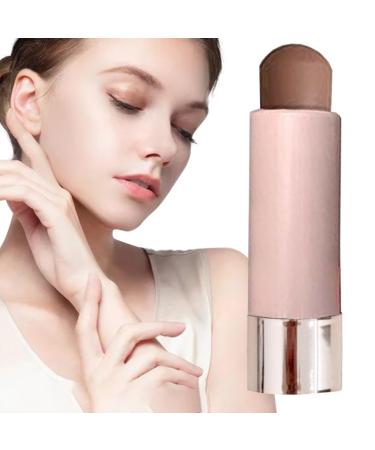 WJnflQN Contour Stick Easy to Apply Bronzing Powder Natural Light Moisturizing Bronzer for Wedding Daily Party Beach Home