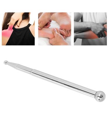 Deep Tissue Massage Tool - Stainless Steel Acupressure Rod for Full Body Relaxation & Pain Relief | Self-Massage Pencil for Beauty Salons - Buy Online on GoSupps.com