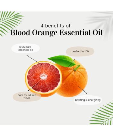 Blood Orange 1/2 fl oz (15 ml) Glass Bottle 100% Pure Essential Oil GreenHealth - Buy Online on GoSupps.com