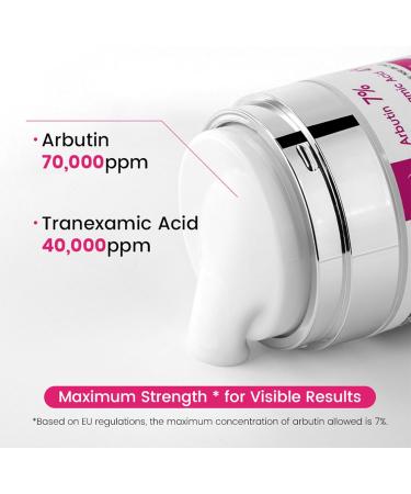Alpha arbutin 7 tranexamic acid 4 Cream Creme Eclaircissante Peau Noir Puissant Niacinamide glutathion taches brunes taches de rousseur imperfections pigmentation soins de la peau cor ens - Buy Online on GoSupps.com