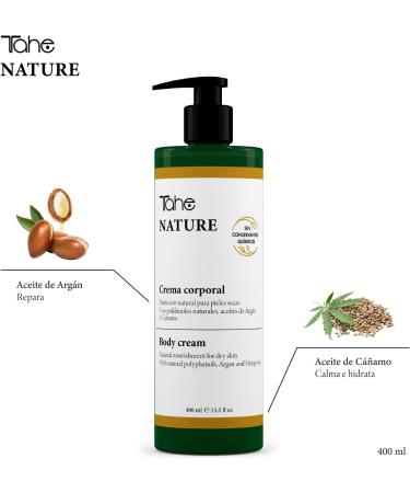 Tahe Nature Nourishing body cream with natural polyphenols ideal for dry skin 400 ml - Buy Online on GoSupps.com