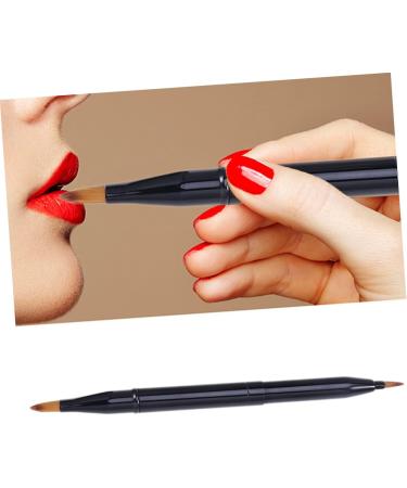 minkissy Make up for Face Lip Makeup Lip Makeup Tool Kit Applicator Lip Brush Applicator Makeup Tools Double Head - Buy Online on GoSupps.com