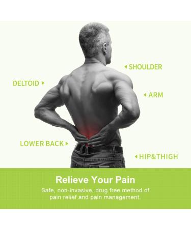 AUVON Dual Channel TENS Unit Muscle Stimulator Machine - 20 Modes, 2 x 4 Electrode Pads - Buy Online on GoSupps.com