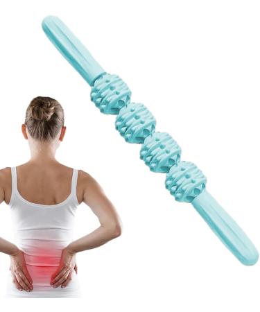 Muscle Scooter & Ergonomic Massage Roller Stick - Portable Leg & Back Roller for Ultimate Muscle Relief - Buy Online on GoSupps.com