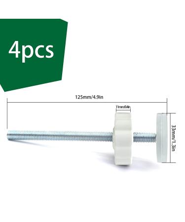 4 Pack Pressure Gates Threaded Spindle Rods M8 (8 mm)  Baby Gates Accessory Screw Bolts Kit Fit for All Pressure Mounted Walk Thru Gates (8mm 4 Pack) - Buy Online on GoSupps.com