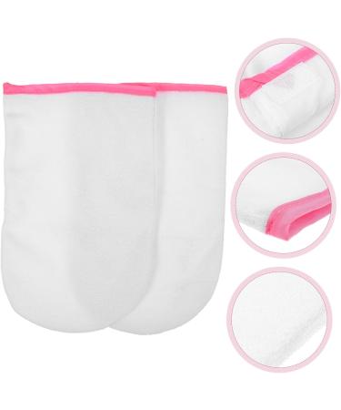 Housoutil 1 Pair Waxing Gloves Mitts for Paraffin Wax Bath Hand Mitt Hand Lotion Gloves Heating Gloves Paraffin Heated Spa Mittens Cloth Wax Mitt Towel Take a Bath Red Heater 26.00X16.00X0.20CM - Buy Online on GoSupps.com
