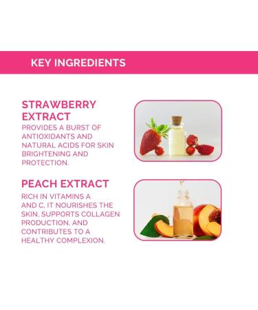 O.trix Strawberry Peach Hydrating Body Wash | Sulphate & Paraben-Free | Nourishing & Gentle Cleansing for Men & Women | 290ml - Buy Online on GoSupps.com