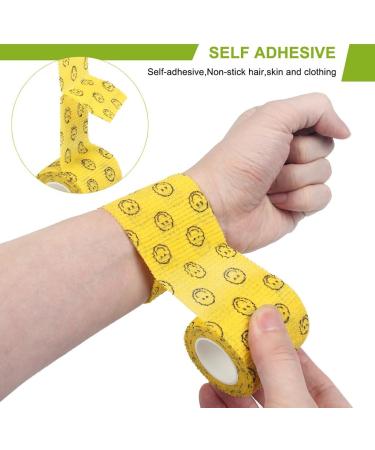 10 Pack Pet Self Adhesive Tape Cohesive Wrap Bandages Camouflage Wrap Tape Strong Elastic Stretch Sports Tape for Wrist Ankle Sprains & Swelling Dogs Elastic Bandage Wrap Tape 5cm 4.5m(10 Styles) - Buy Online on GoSupps.com