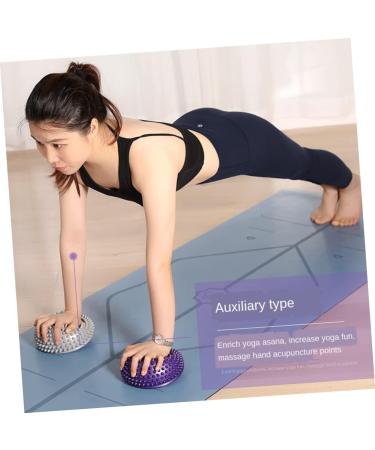 Beavorty Durian-Ball Portable Foot Massage Device - Relaxing Lacrosse Massage Balls for Plantar Fasciitis & Arm Relief - Violet PVC - 16x16x8cm Purple - Buy Online on GoSupps.com