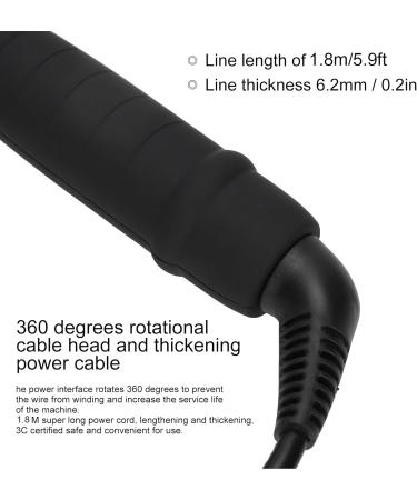 3 Barrel Curling Iron Temperature Adjustable Portable Crimper Hair Iron Ceramic Tourmaline Triple Barrels Hair Crimper with Long-Lasting Styling for Travel Beach Waves Gold 110 240v(US 32mm) - Buy Online on GoSupps.com