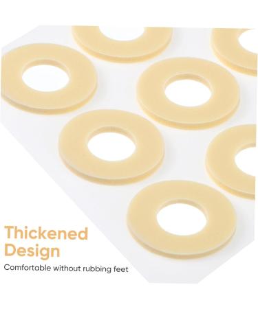 minkissy Sheets Latex Corn Stickers Toe Pads Corn Pads Toe Paste Toe Protector Cushions Corn Protector Foot Corn Pads Feet Corn Stickers Feet Corn Cushion - Buy Online on GoSupps.com