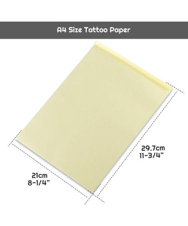 Meta Title: Cridoz Tattoo Transfer Paper - 100 Sheets for Tattoo Stencil Transfers - Buy Online on GoSupps.com