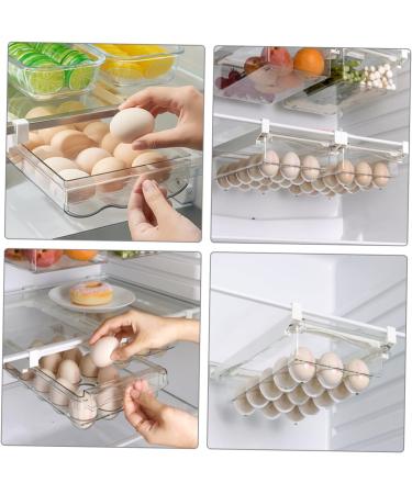 Shelf Pull Fridge Out Clear Storage Organizers Dispensers Trays Food Drawer Household re-usable - Buy Online on GoSupps.com