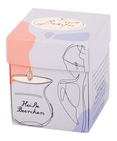 BADFEE Massage Candle - Sensual Fruity Berry Scent | Natural Body Care & Massage Candle for Multiple Uses - International Shipping - Buy Online on GoSupps.com