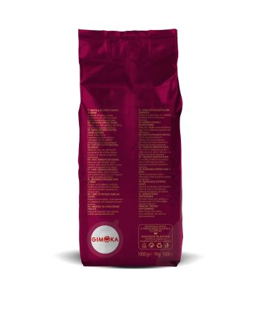 Gimoka Gran Bar Whole Coffee Beans 2 Kg - Intensity 12 - Made in Italy - Premium Quality - Buy Online Internationally - Buy Online on GoSupps.com