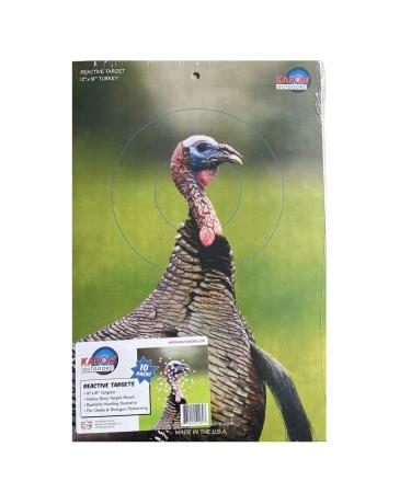 Reactive Turkey Target 12 x 18 (10 Pack)